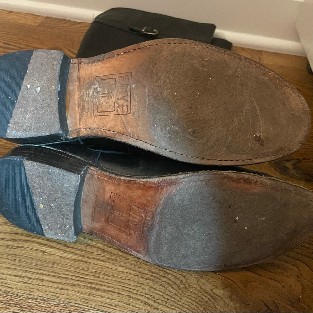 Frye Black Riding Boots - Picture 4 of 6
